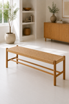 Bänk Ek natur - 120 cm