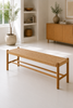 Bänk Ek natur - 120 cm