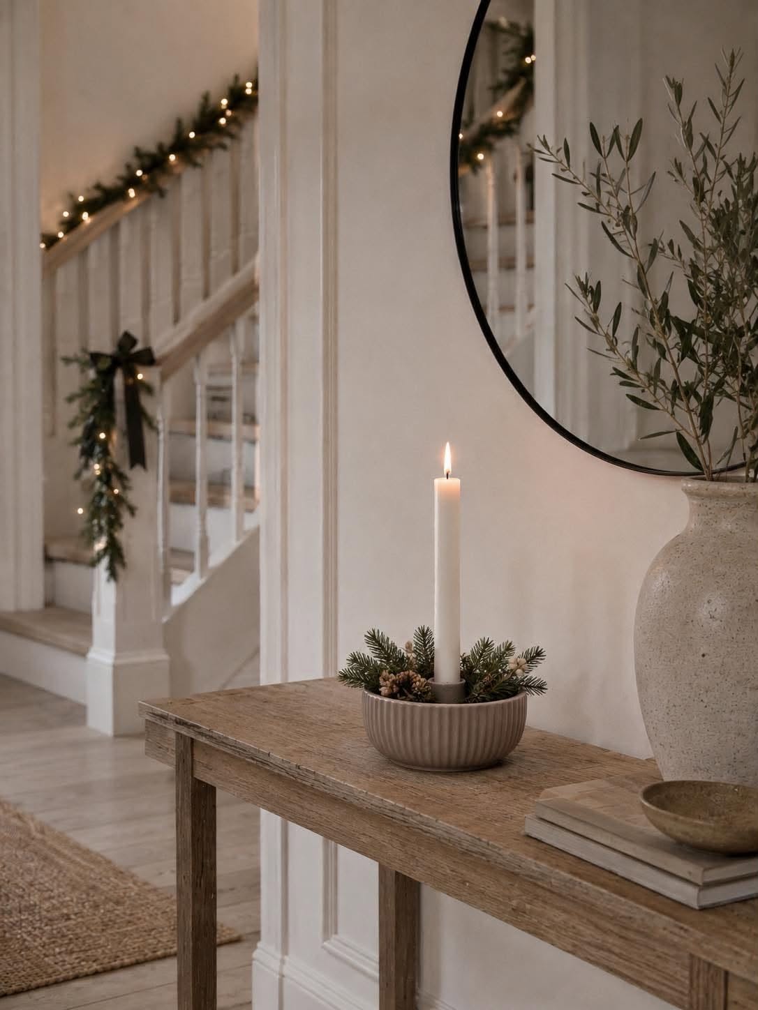 Ljusstake för kronljus - Taupe