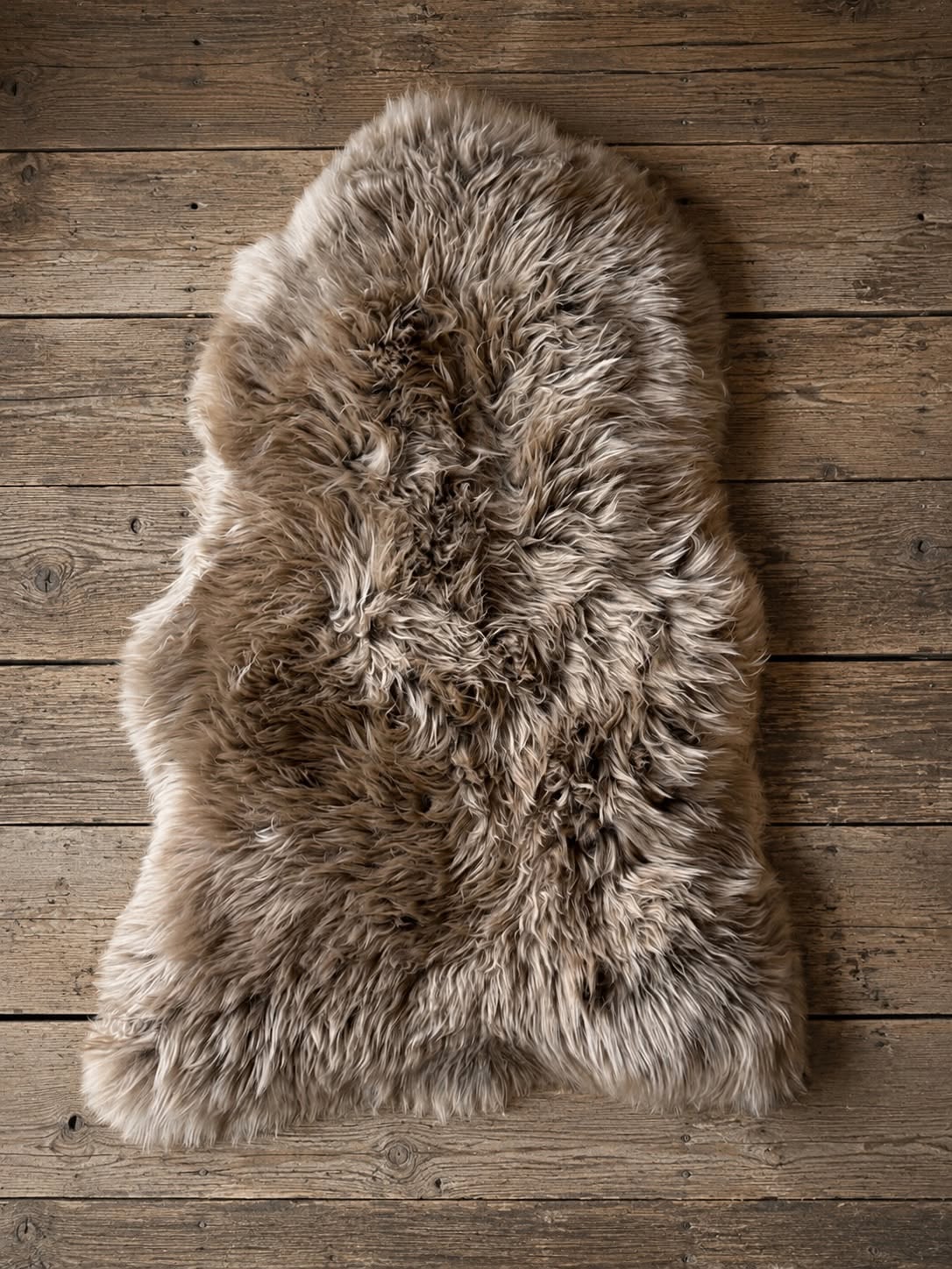 Lammskinn Taupe - 85x55cm