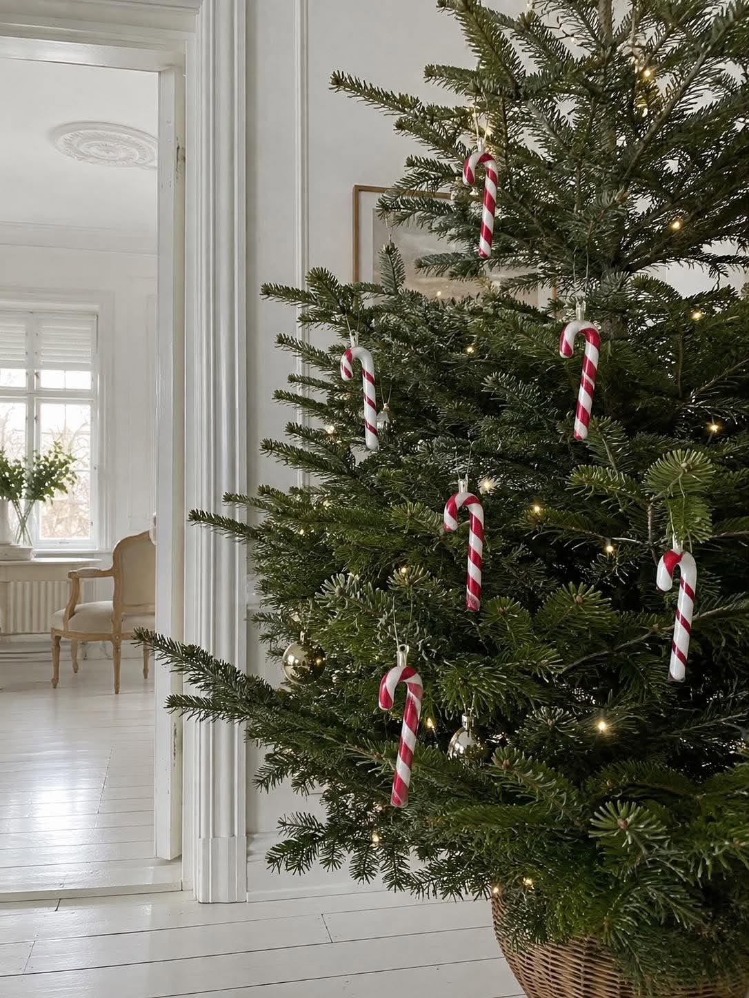 Julstång med upphängning - 6 st
