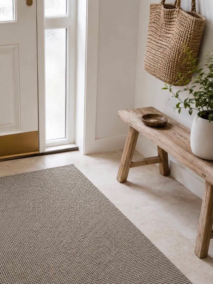 Smutståmatta beige - flera storlekar