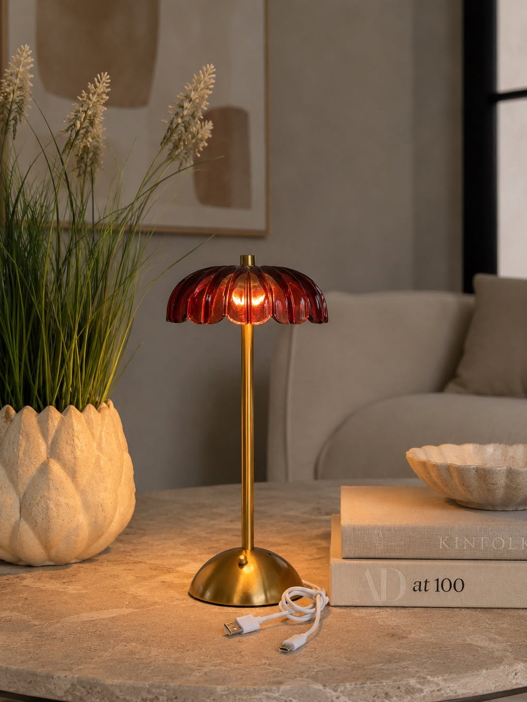 Bordslampa foline - Flera färger