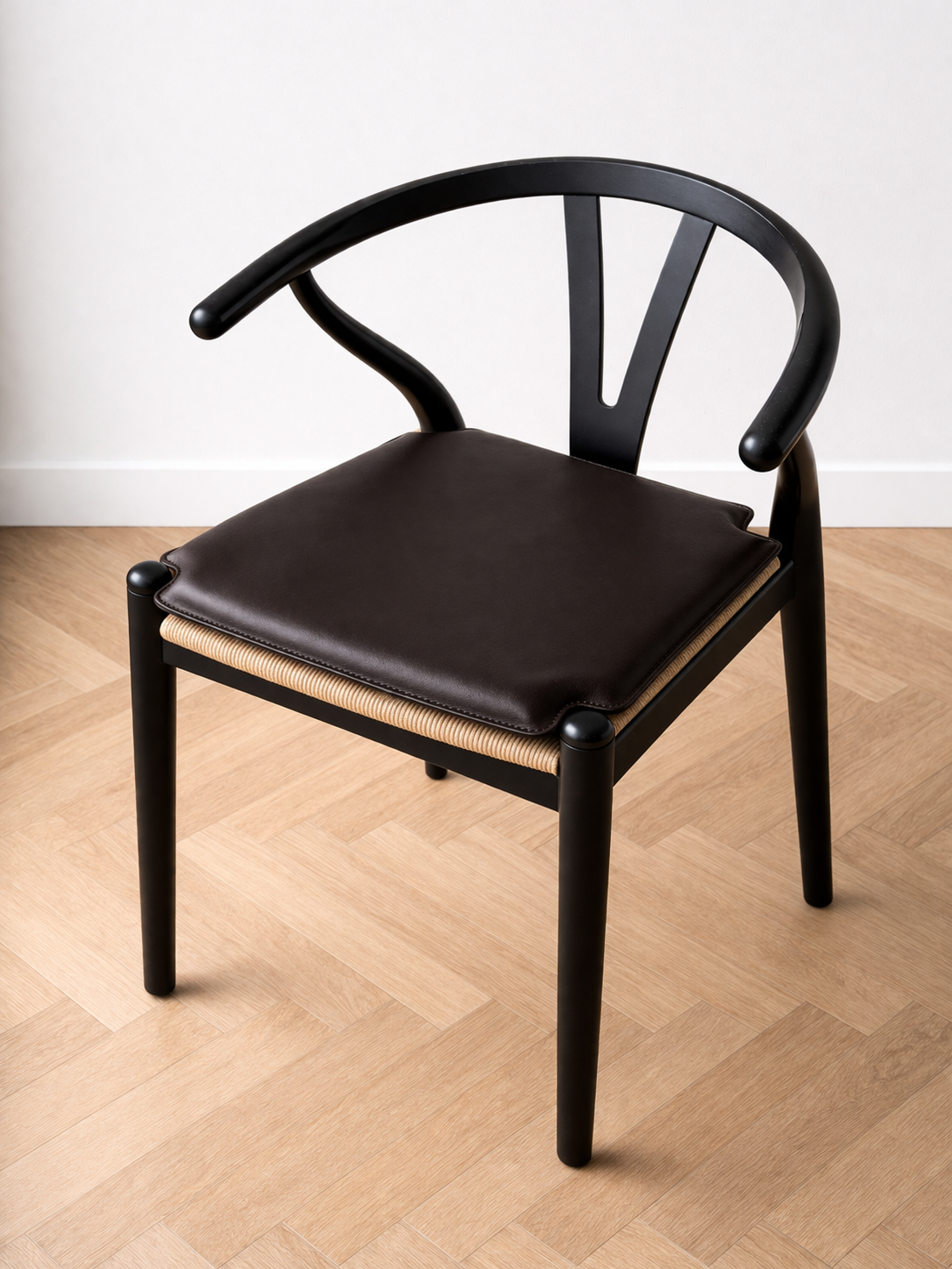 Skinnsits Brown - Passar till Y-stol