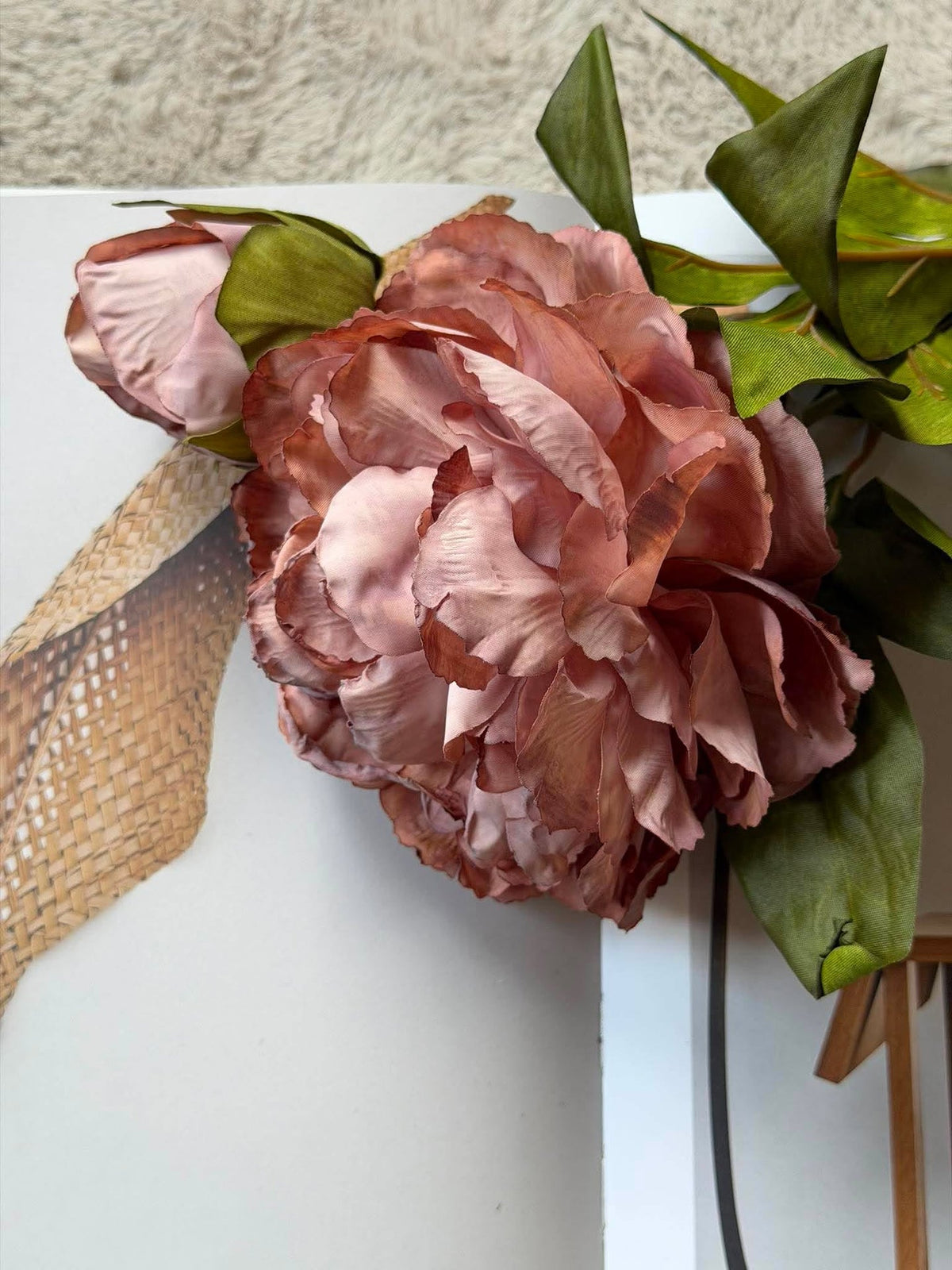 Pion 69 cm - Dusty rose
