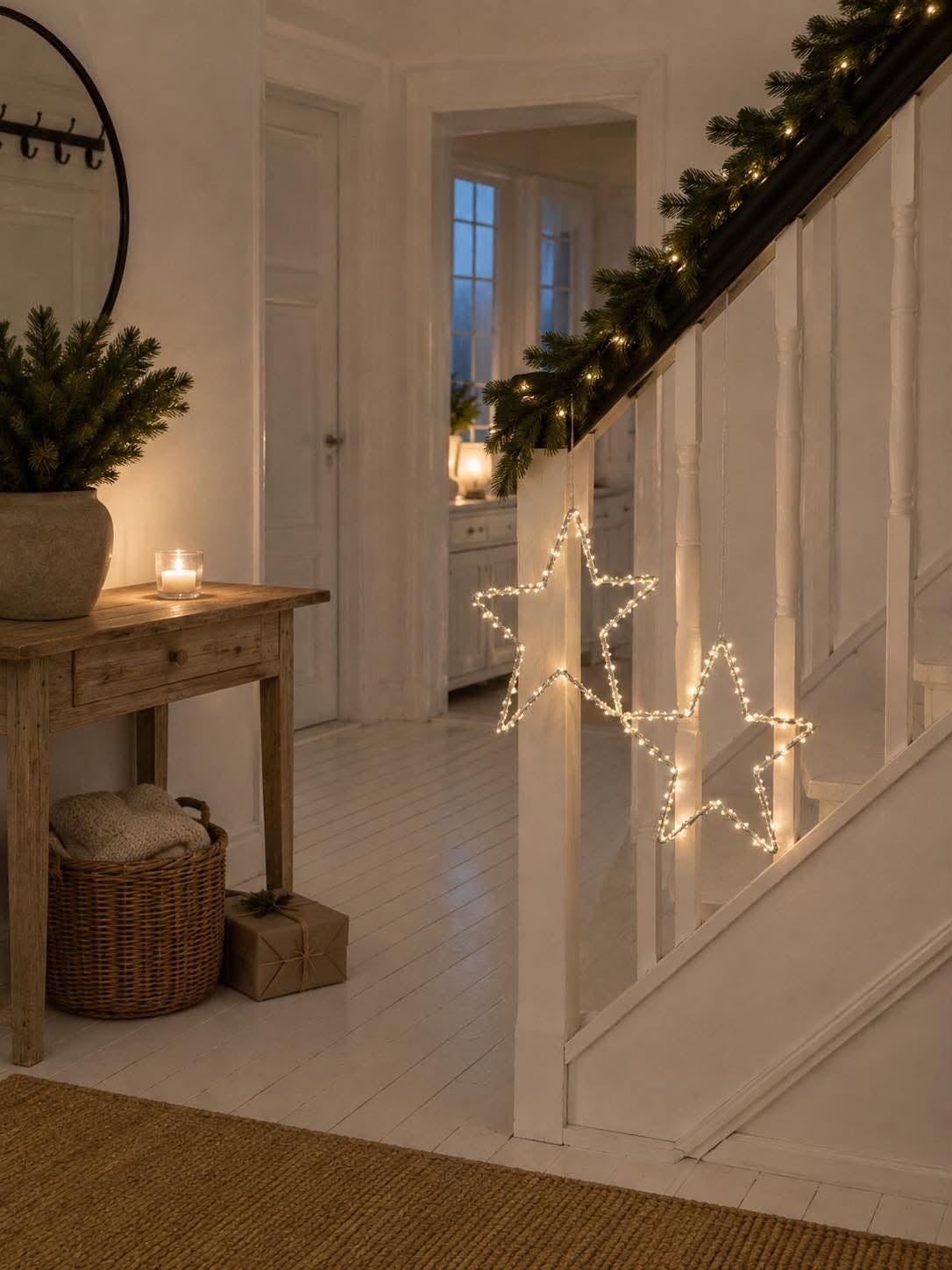 Stjärna med 120 led ljus
