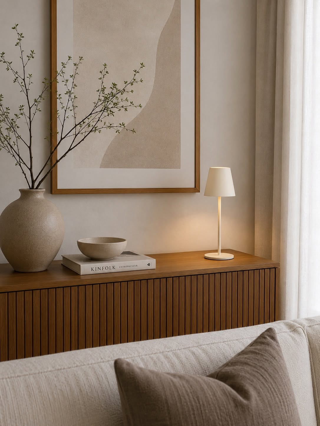 Uppladdningsbar lampa - White