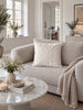 Pude med fyld 45x45 cm - White