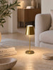 Mini LED Bordslampa uppladdningsbar – gold 24 cm