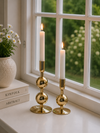Ljusstake NOYA - Gold 20 cm