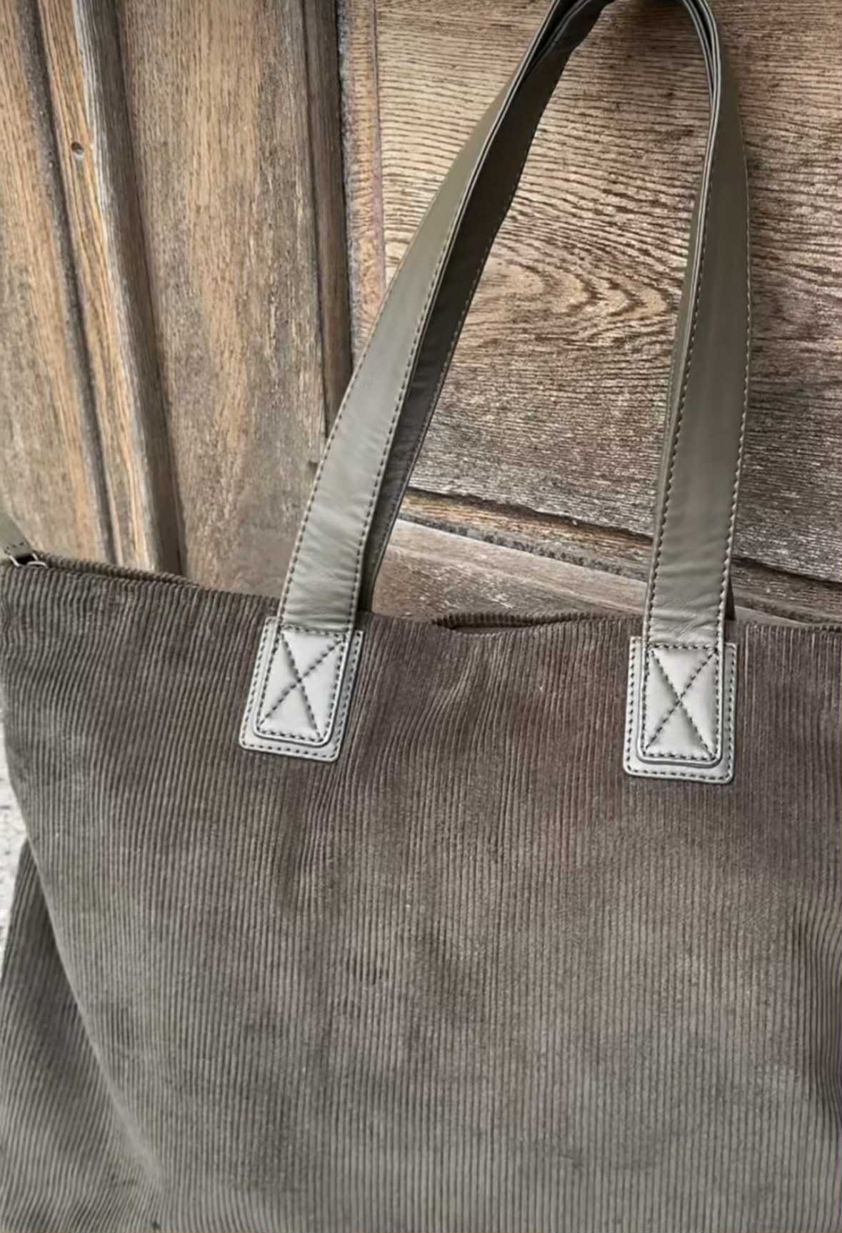 Shopper Manchestertyg - Army