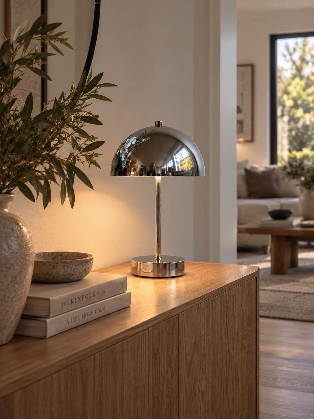 Bordlampa SILVER - flera storlekar