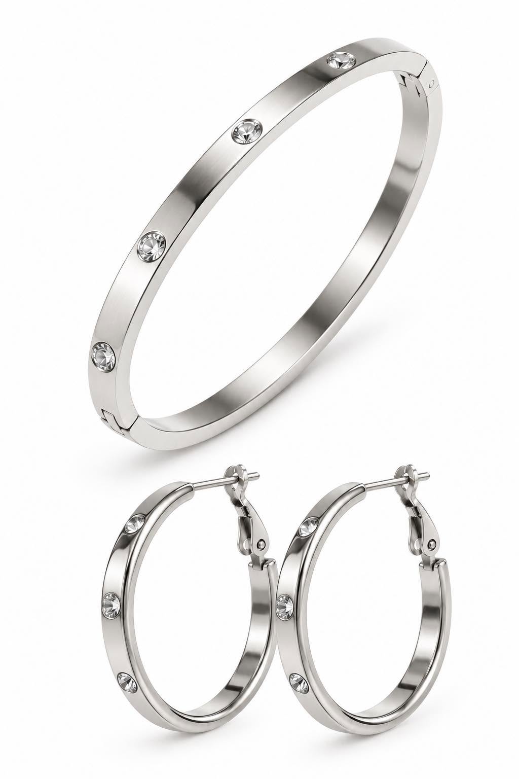 Mindy set m. armband och örhängen