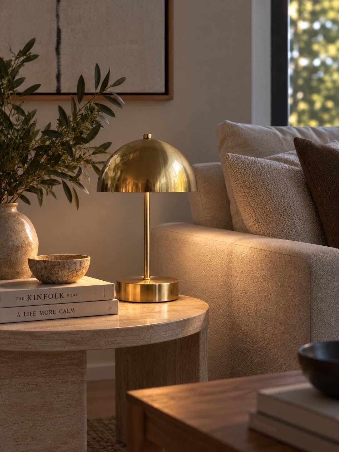 Bordlampa Golden - flera storlekar