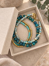 Armband Sea Green – Set med 4 armband