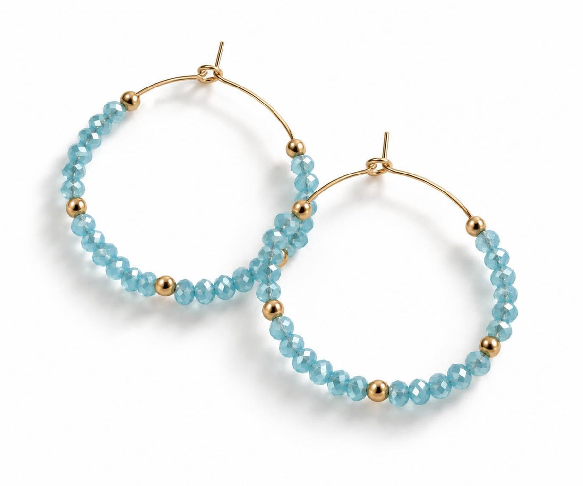 Örhängen Merle – Ice blue