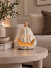 Pumpa med led-ljus - Beige