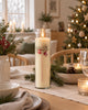 Kalenderljus i glas - Dansk Jul