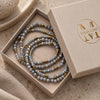 Armband Merle Cool Stone - Set med 5 st