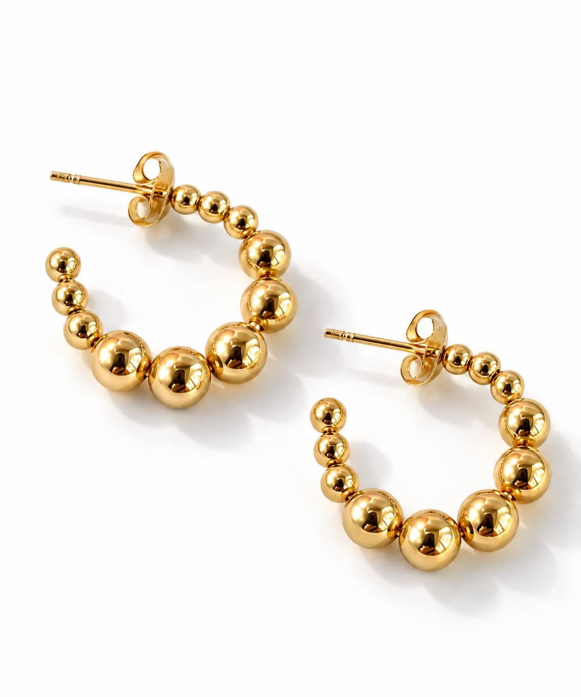 Örhängen Gunilla 25 mm - 18k förgyllda