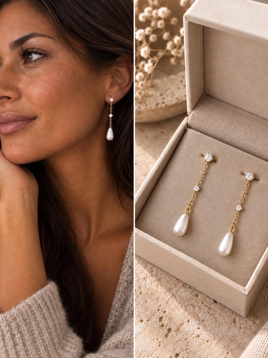 Örhängen Mischa 18K förgyllda sterling silver