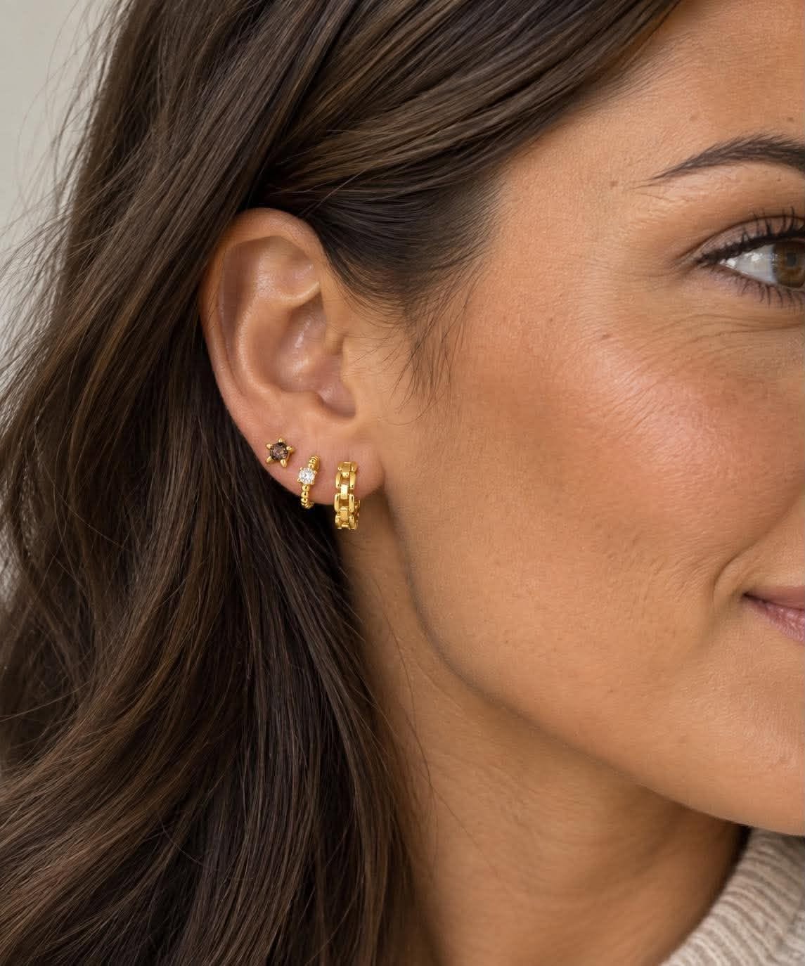 Örhängen Jeanie – Mix box 18K förgylld