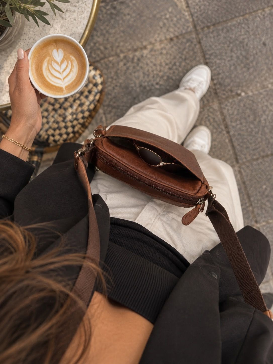 Mobilväska / Crossover - Brown Daily