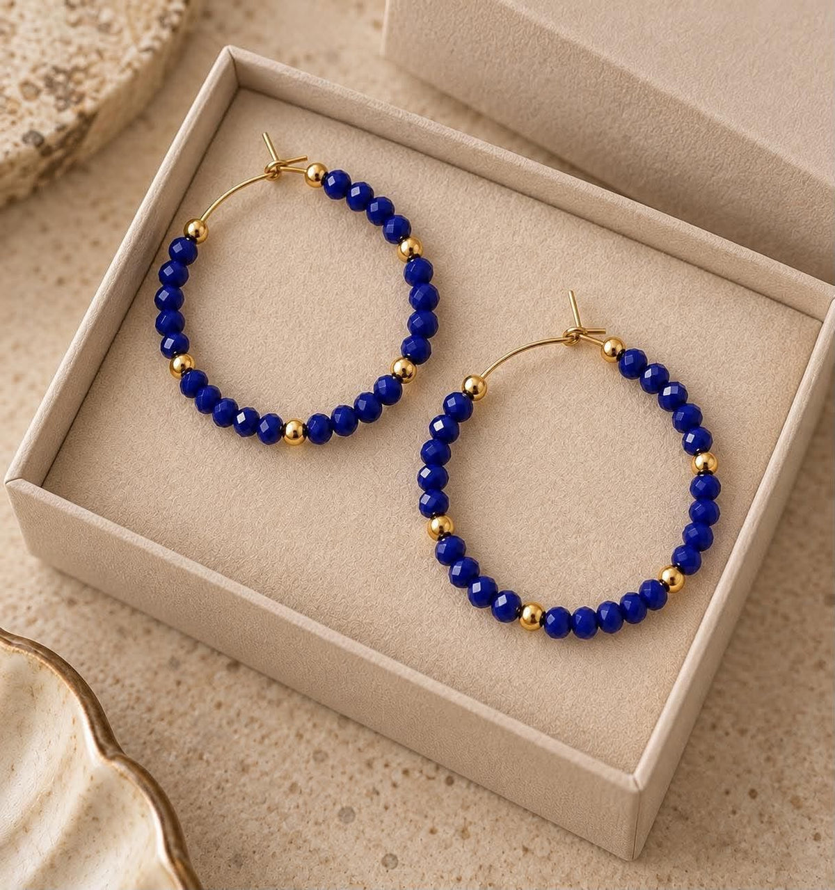 Örhängen Merle – Royal Blue