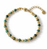 Armband TILDE - Natursten - Smaragd