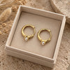 Örhängen Dee 18K förgyllda