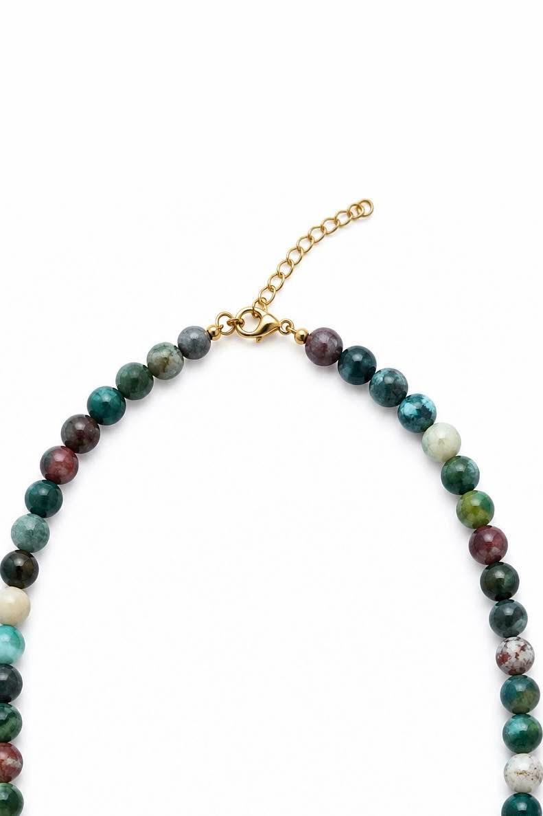 Halsband Mary Emerald/Lavendel Mix