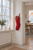 Julstrumpa stickad