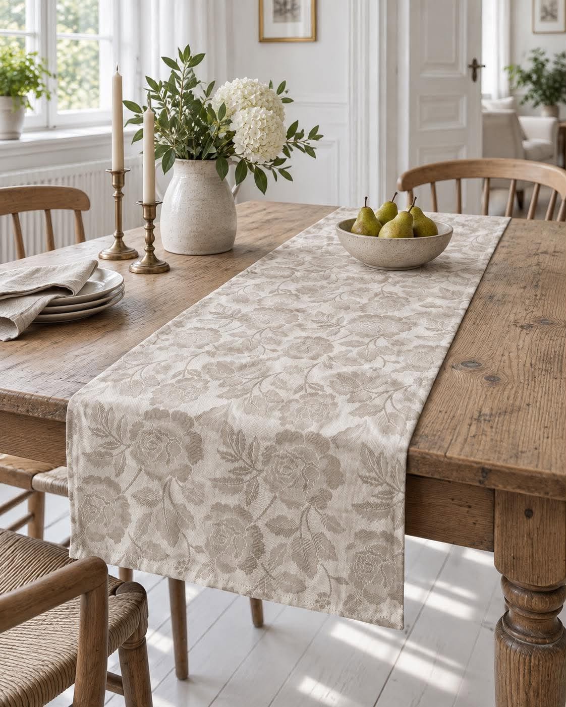 Bordløber JACQUARD Sand