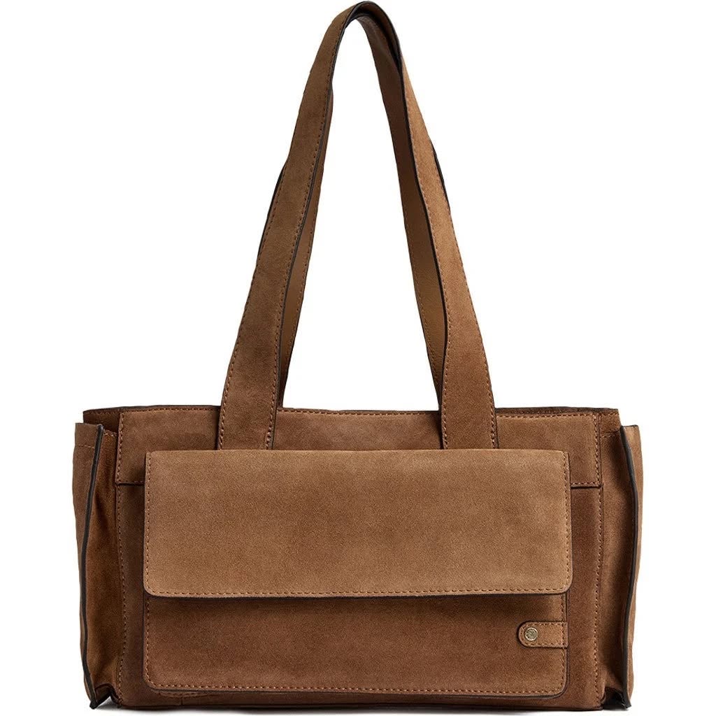 Skuldertaske Madrid - Dark Tan