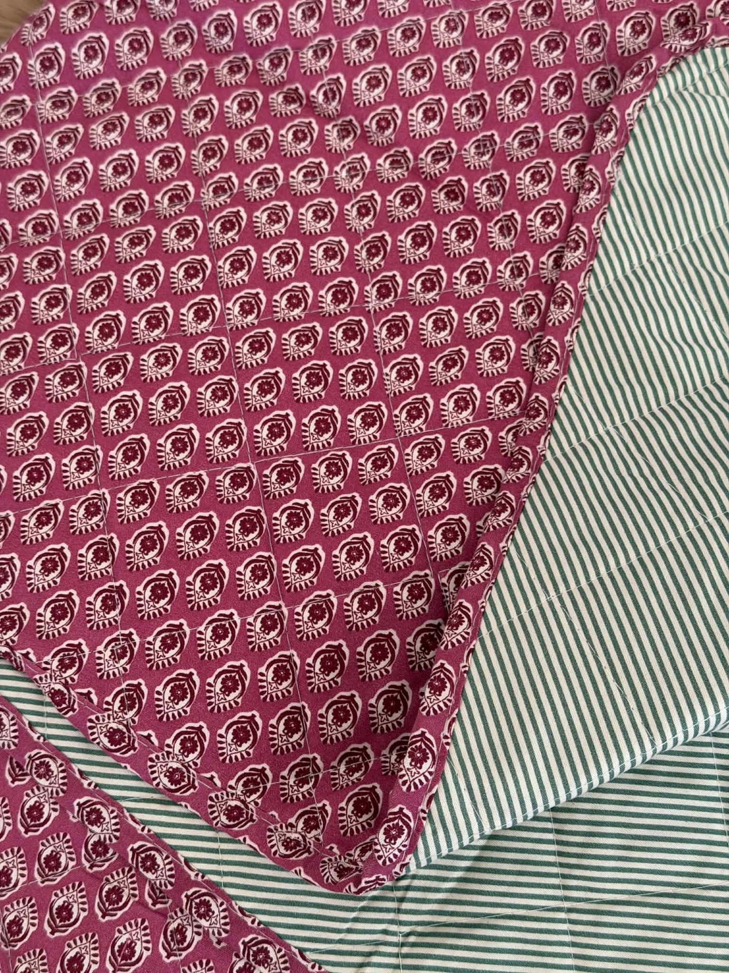 Picknickfilt rosa