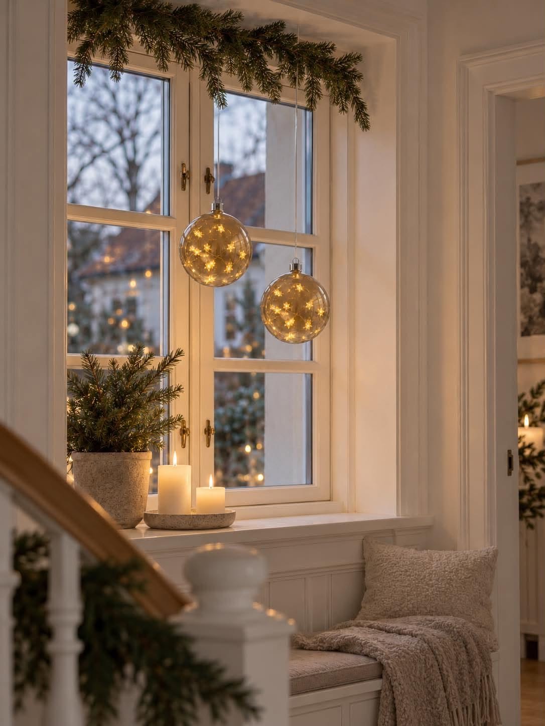 Kula med led ljus