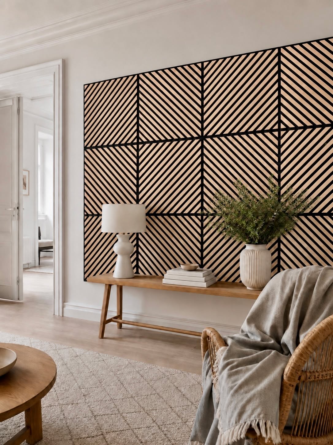 Akustikpanel 60x60 - Paket med 2 plattor