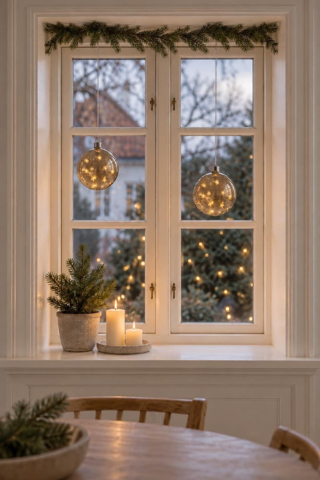 Kula med led ljus