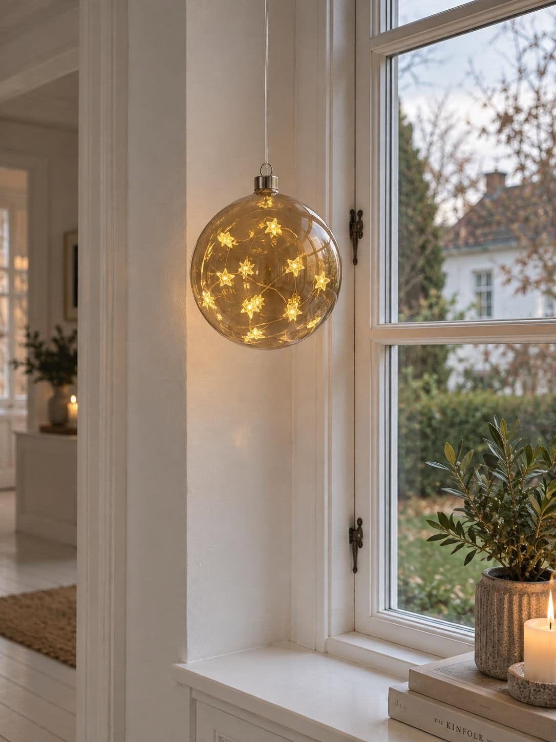 Kula med led ljus