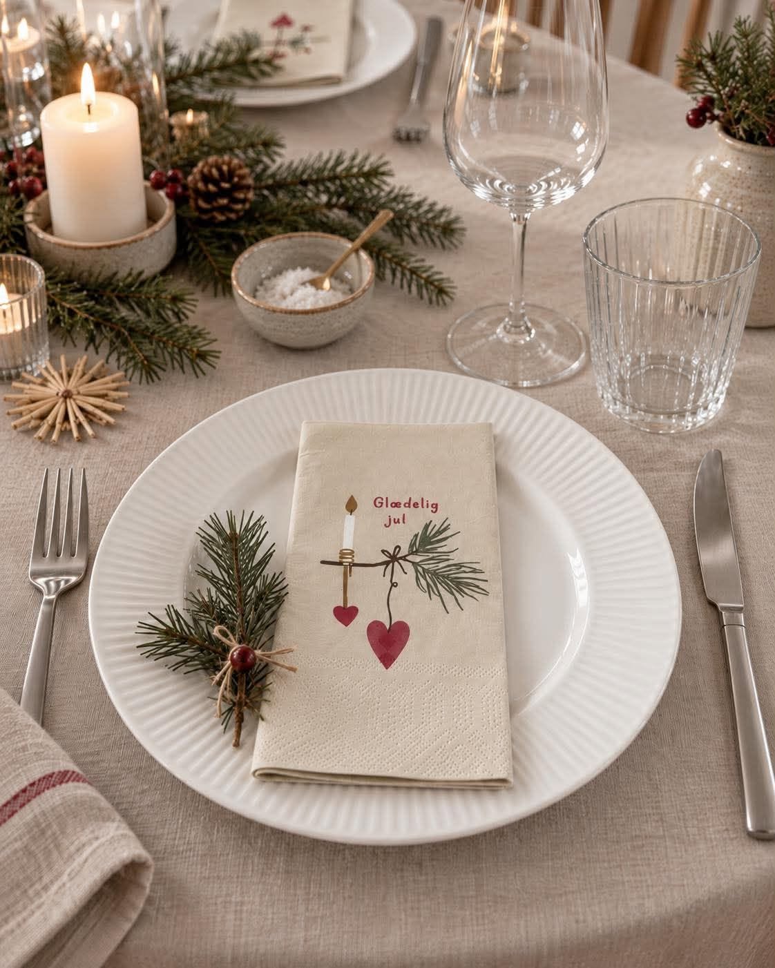 Servetter Jul - 20 st.