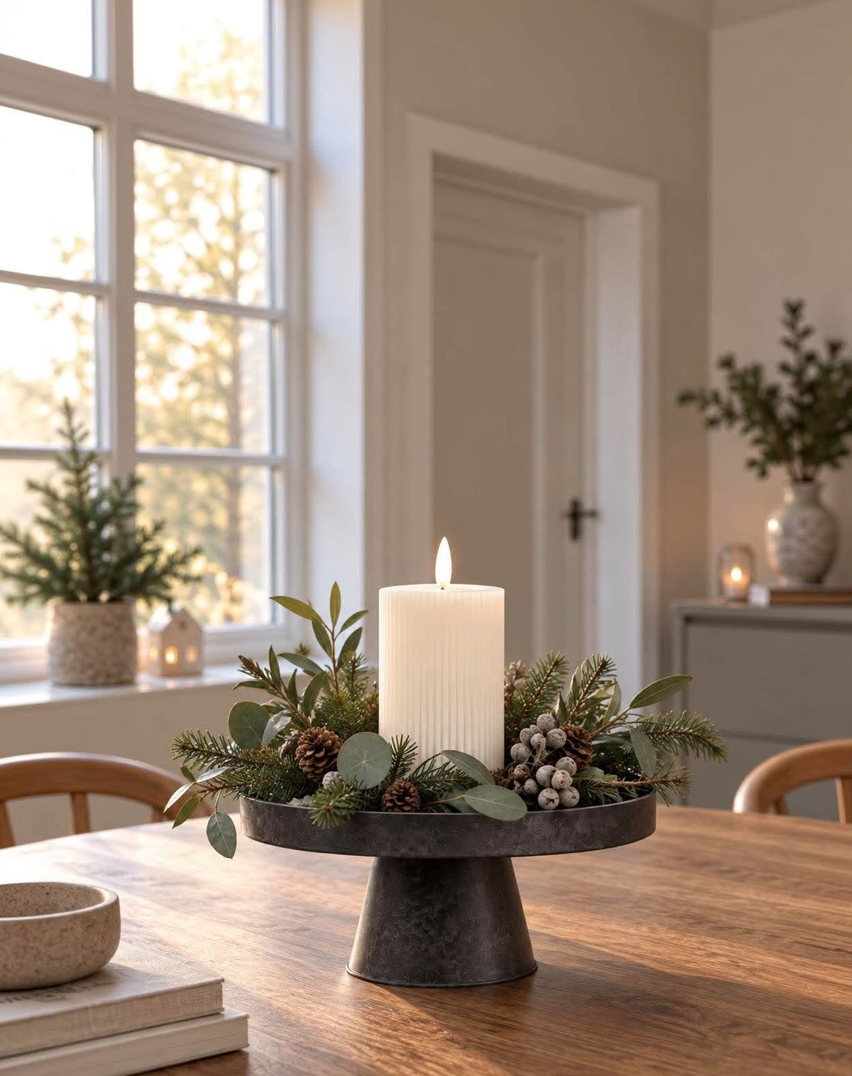 Kruka i betonglook – Liten