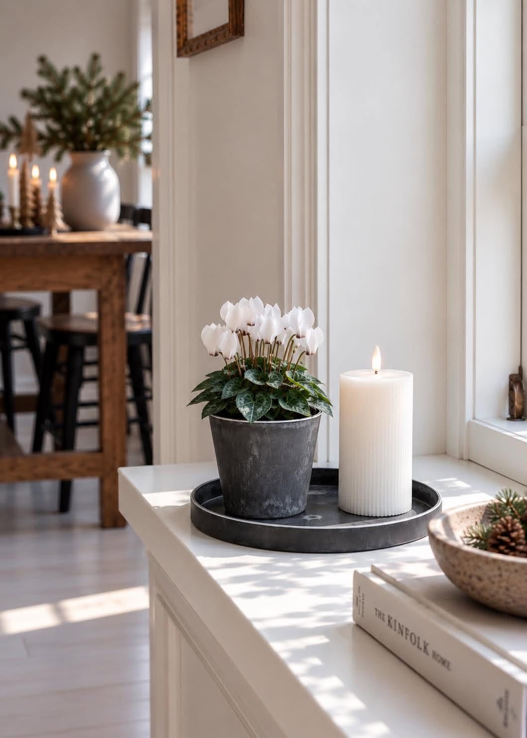 Kruka i betonglook – Liten