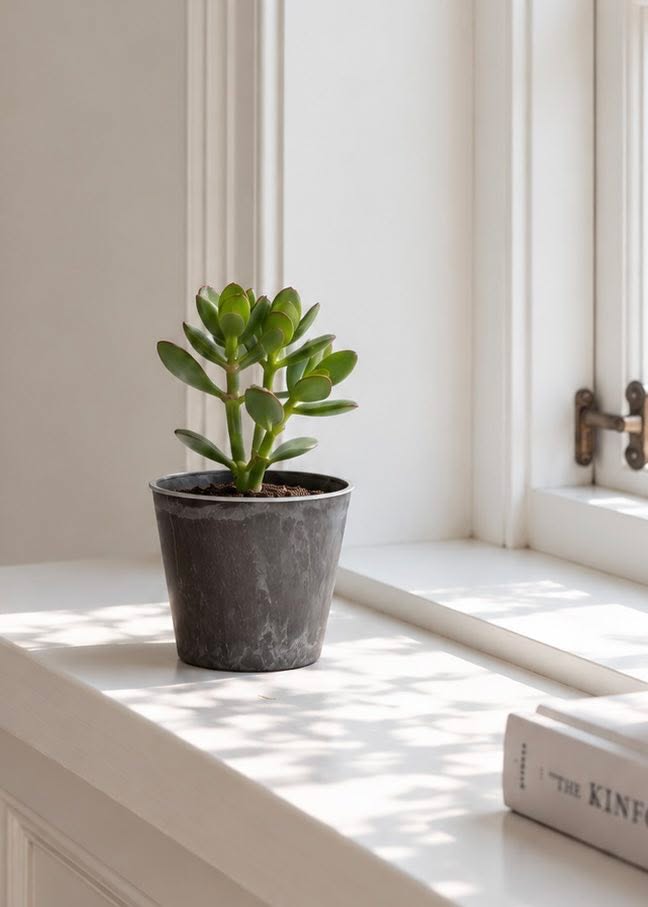 Kruka i betonglook – Liten