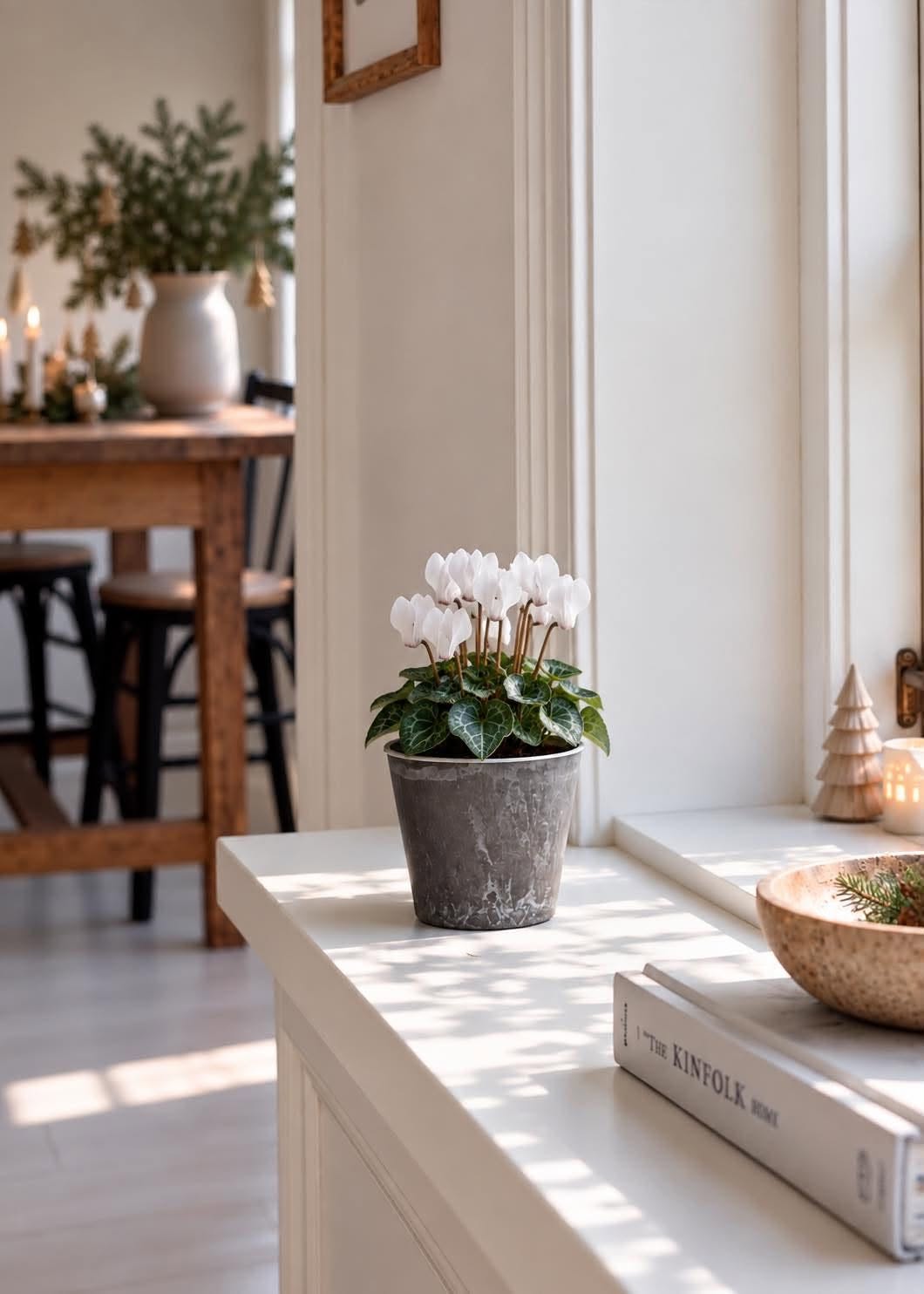 Kruka i betonglook – Liten