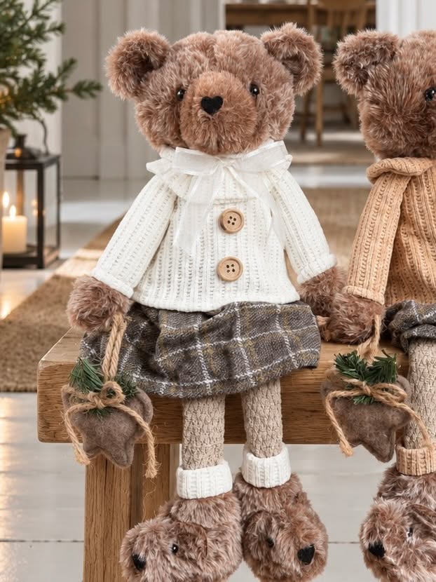Julnalle flicka – Dekorativ figur