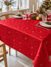 Julduk Jacquard - Röd 320cm