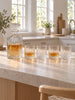 Glaskaraff med 4 glas – kristalldesign