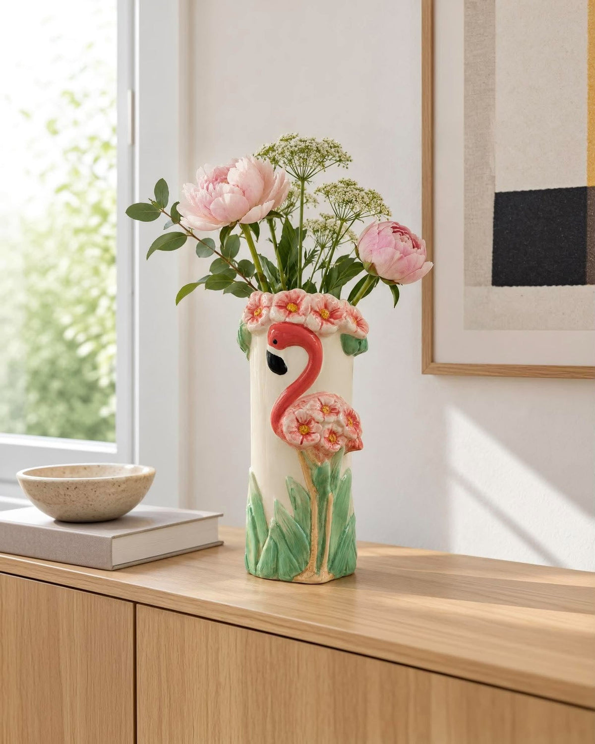 Vas flamingo – Keramik