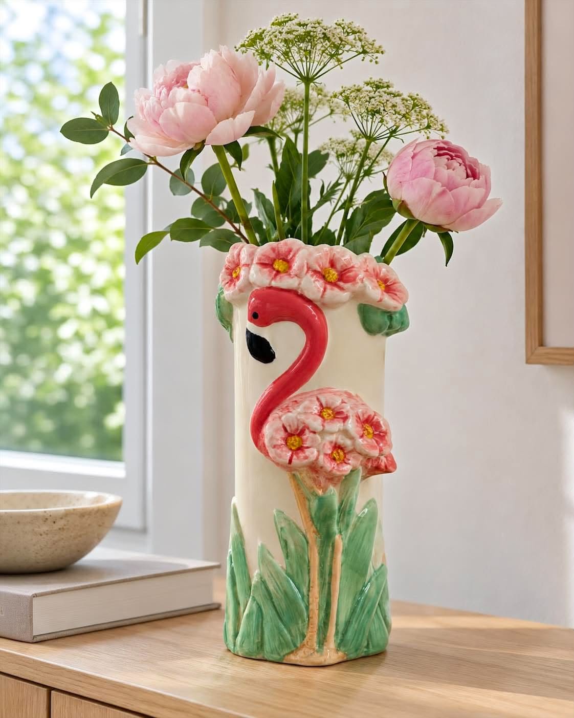 Vas flamingo – Keramik