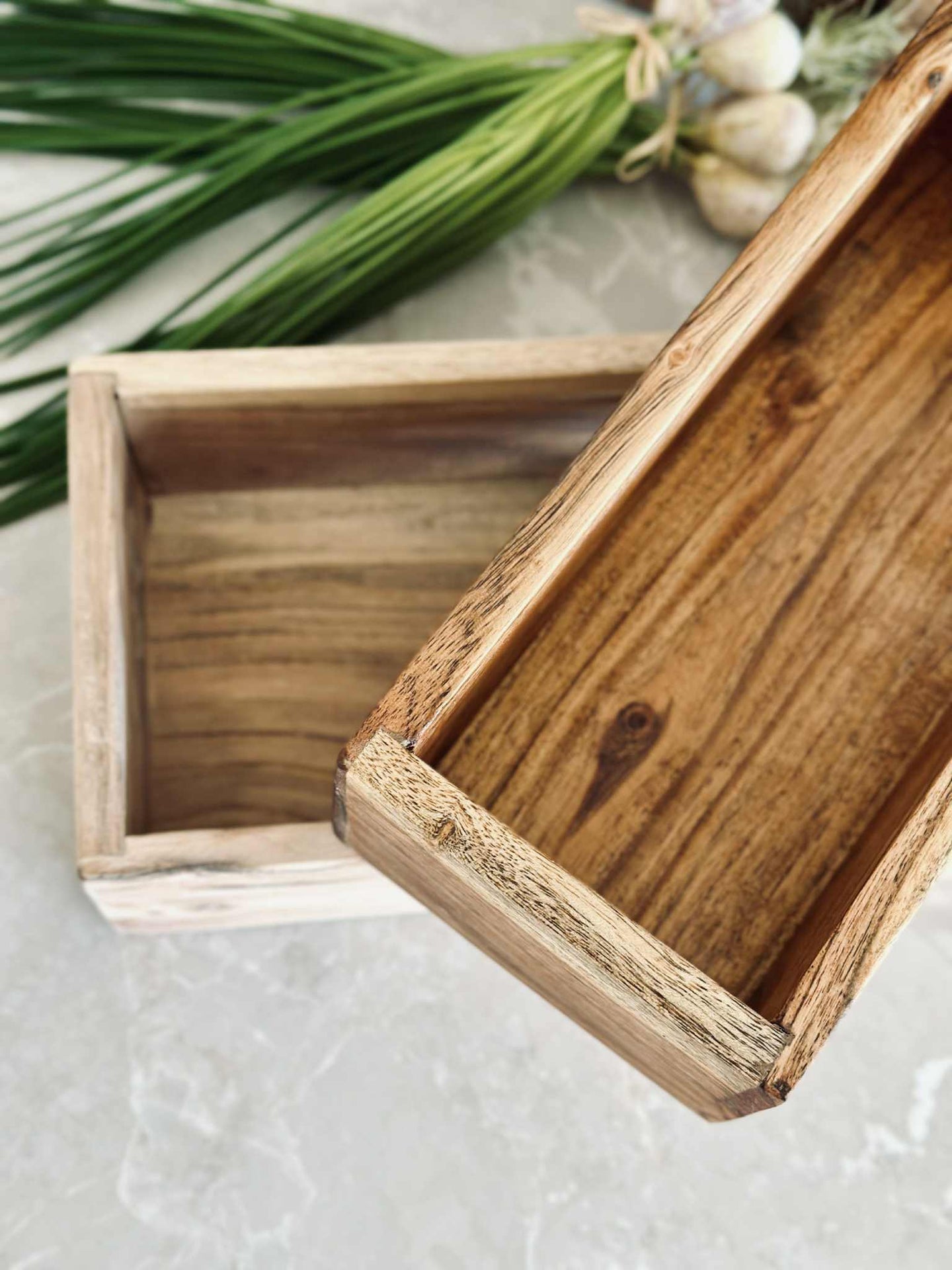 Förvaringslådor - Set med 2 st.